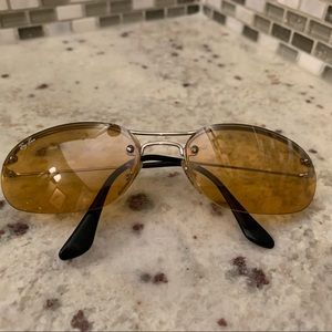 Ray Ban sunglasses - yellow small aviator glasses